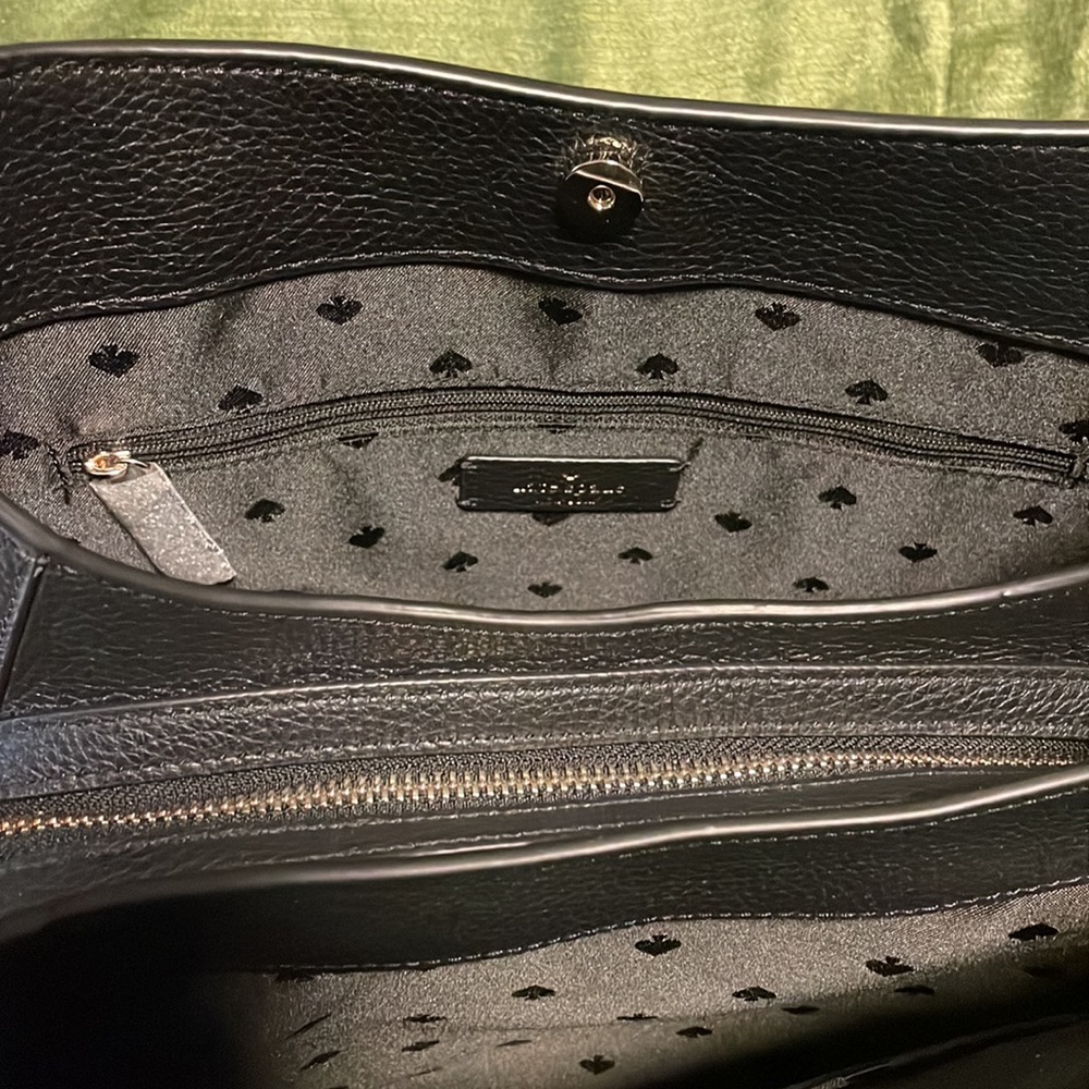 $400 Value!!  Kate Spade brand new black shoulder purse - Picture 8 of 11